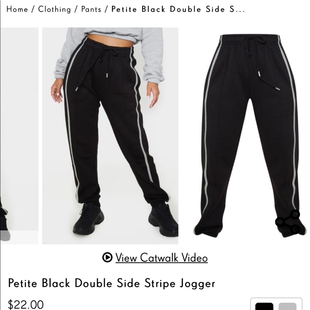 Pretty little thing sweatpants
